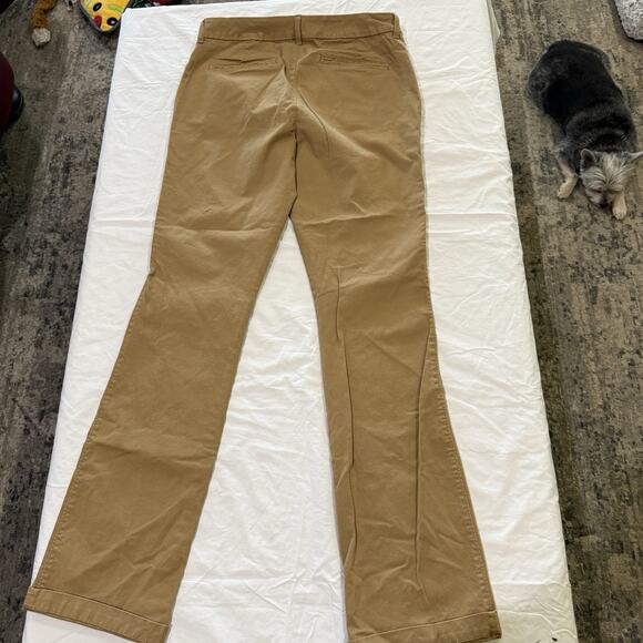 Old Navy Tan Khaki Women’s Jeans Beige Size 10 Tall High Rise Bootcut 0182 - Picture 2 of 8